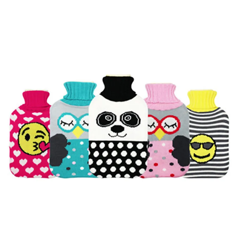 

Hot water bag filled rubber warm water bag water warm handbag cartoon gifts hot pack hand warmer