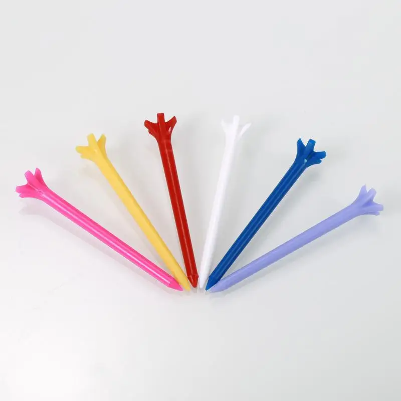 

Champ Zarma Fly My Hite 3 1/4" Plastic Tees - White/Blue - 100 Tees In Bulk Golf Tees