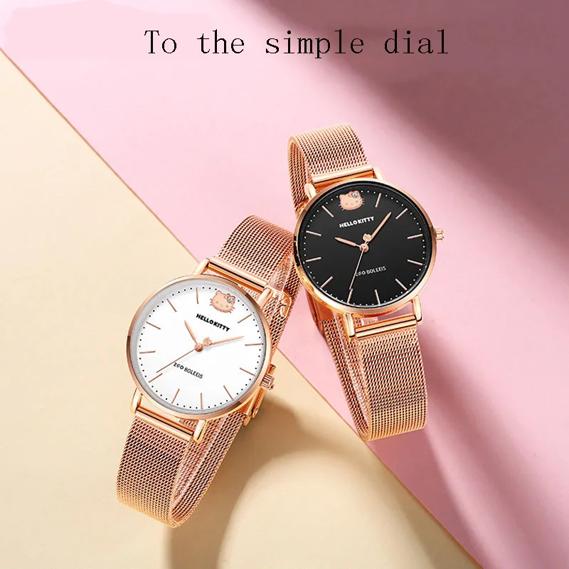 

Automatic Women's Watch High School Students Light Simple Temperament Fashion Waterproof Luminous Quartz Watch Reloj Mujer