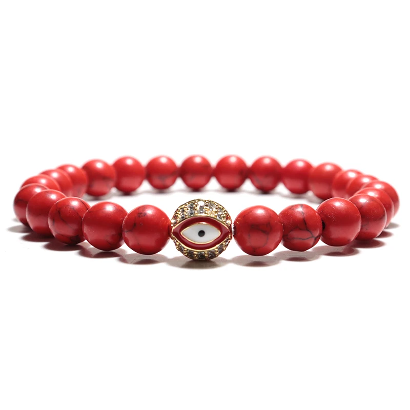 Браслет мужской из оникса и циркона с фианитами|Браслеты шармами| |