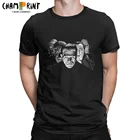 Мужские классические футболки Monster POP Frankenstein, Дракула 100% хлопок, одежда, повседневная футболка с коротким рукавом и круглым вырезом, футболка