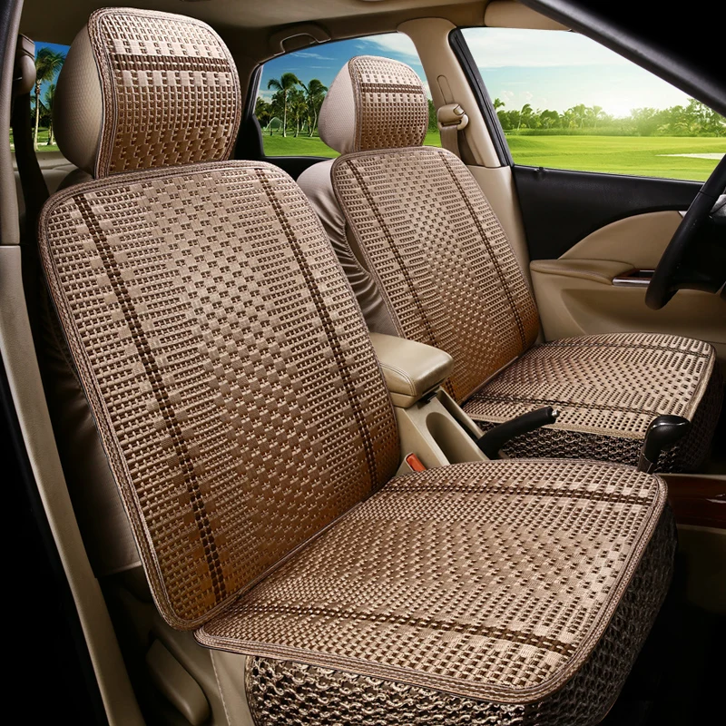 Economici 1 Pz Coprisedili In Seta Di Ghiaccio Auto Interni Automobili Coprisedili Cuscino Tappetini Protettivi Universali Tappetini Auto Pad Accessori