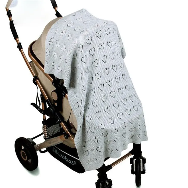 Хлопковое плотное детское одеяло для новорожденных размер 80*100 см муслиновое