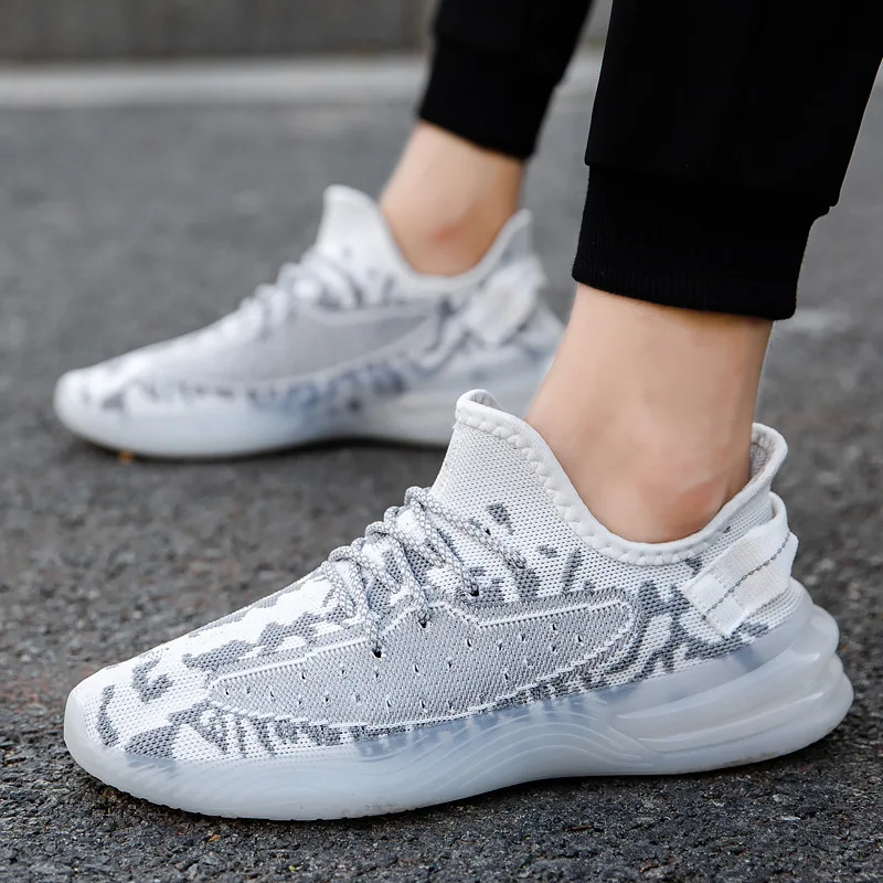 Мужские кроссовки из кокосового ореха дышащая повседневная спортивная обувь с