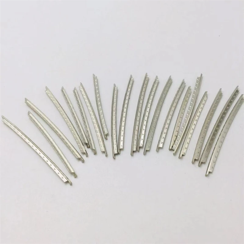 

N58B 24 piece Fingerboard Metal Wire For Electric Guitar White Copper Stainless Steel 2.4Mm Guitar Repair Material Accessories