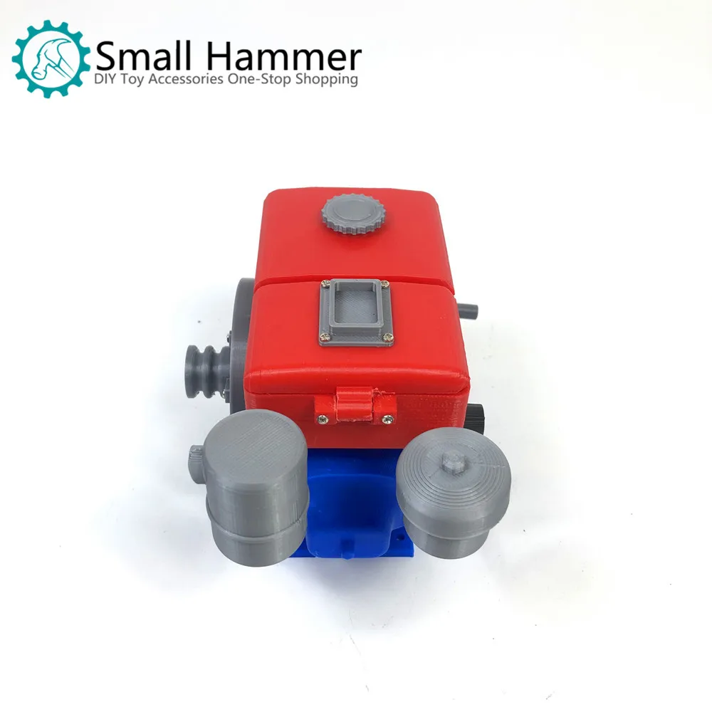 3d печать трактор дизельный двигатель одноцилиндровый внутреннего сгорания