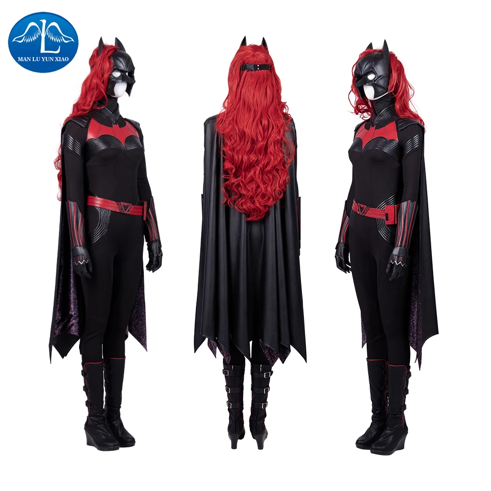 Batwomen костюм Новое поступление Batgirl Косплей Костюм Хэллоуин Batlady Косплей Костюм Batwomen Аниме Костюм Manluyunxiao