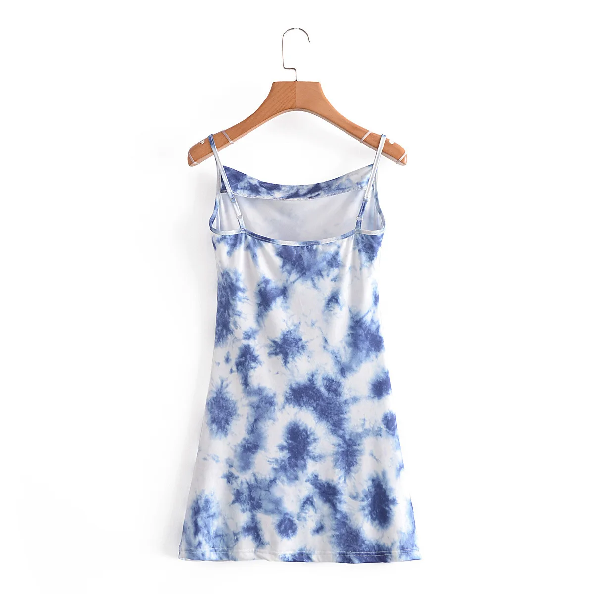 

Summer Women's Tie-dye Sexy Mini Dress Dress Suspender Dress Skirt