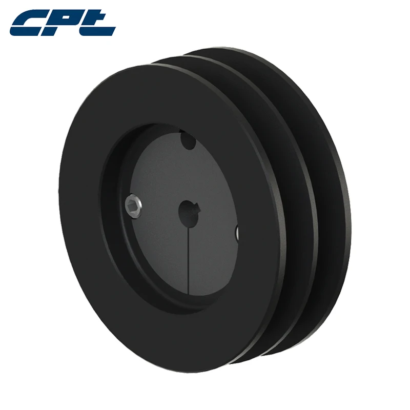 Колеса шкива CPT SPB для электродвигателей 2 канавки 125 мм наружный диаметр 1610