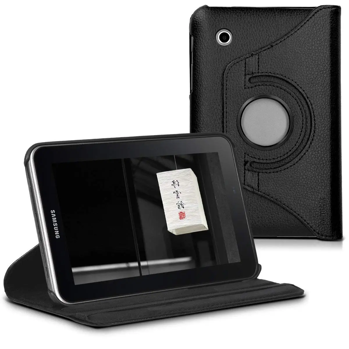 

Для Samsung Galaxy Tab 2 7,0 чехол для планшета 360 Вращение флип чехол-книжка из искусственной кожи для Samsung Galaxy Tab 2 7,0 GT-P3100 GT-P3110 GT-P3105 Funda