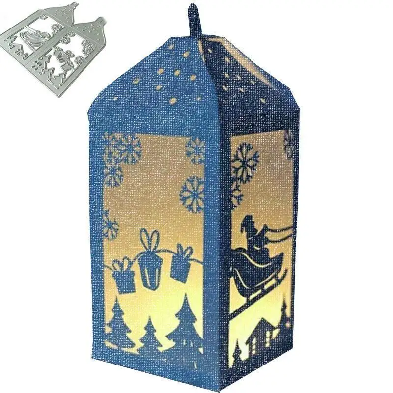 

Christmas Gift Metal Cutting Dies DIY Craft Stencil Mould Embossing Card Cutter