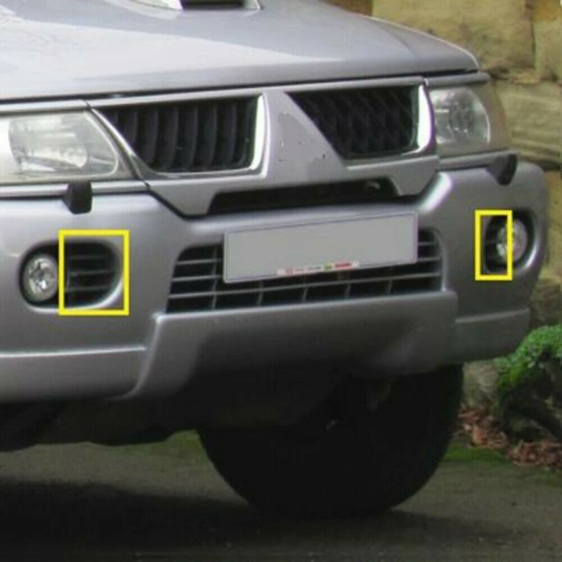 2 шт. передний противотуманный светильник бампер дневные ходовые огни крышка