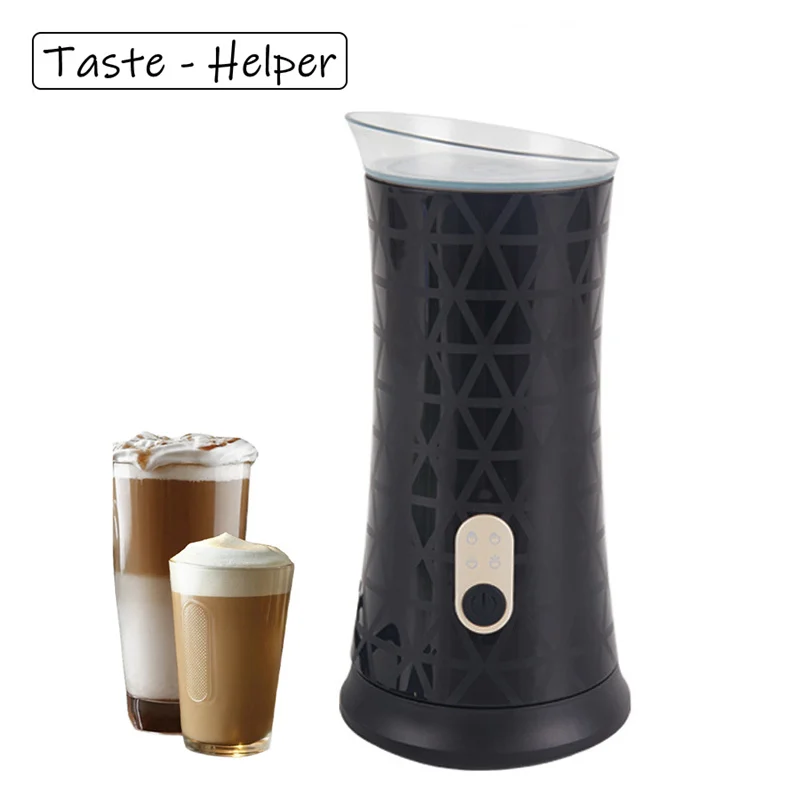 Electric Milk Frother 4 in1 Milk Heat Steamer Creamer Heater Cappuccino Maker Cold/Hot Foamer for Latte/Hot Chocolate