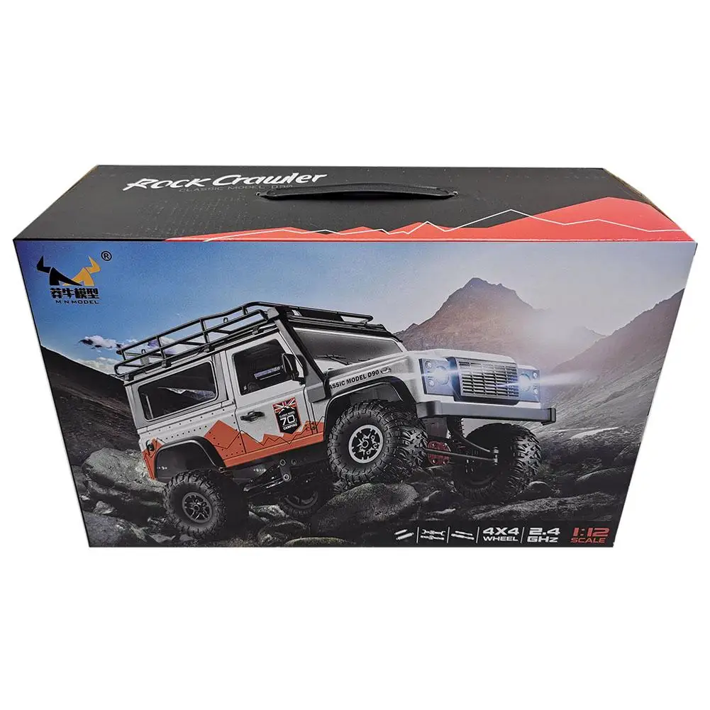 MN99S MN99-S 1:12 RC Car 2.4G 4WD Brushed Motor RC Rock Crawler D90 Defender Pickup Remote Control Truck Toys Boys enlarge