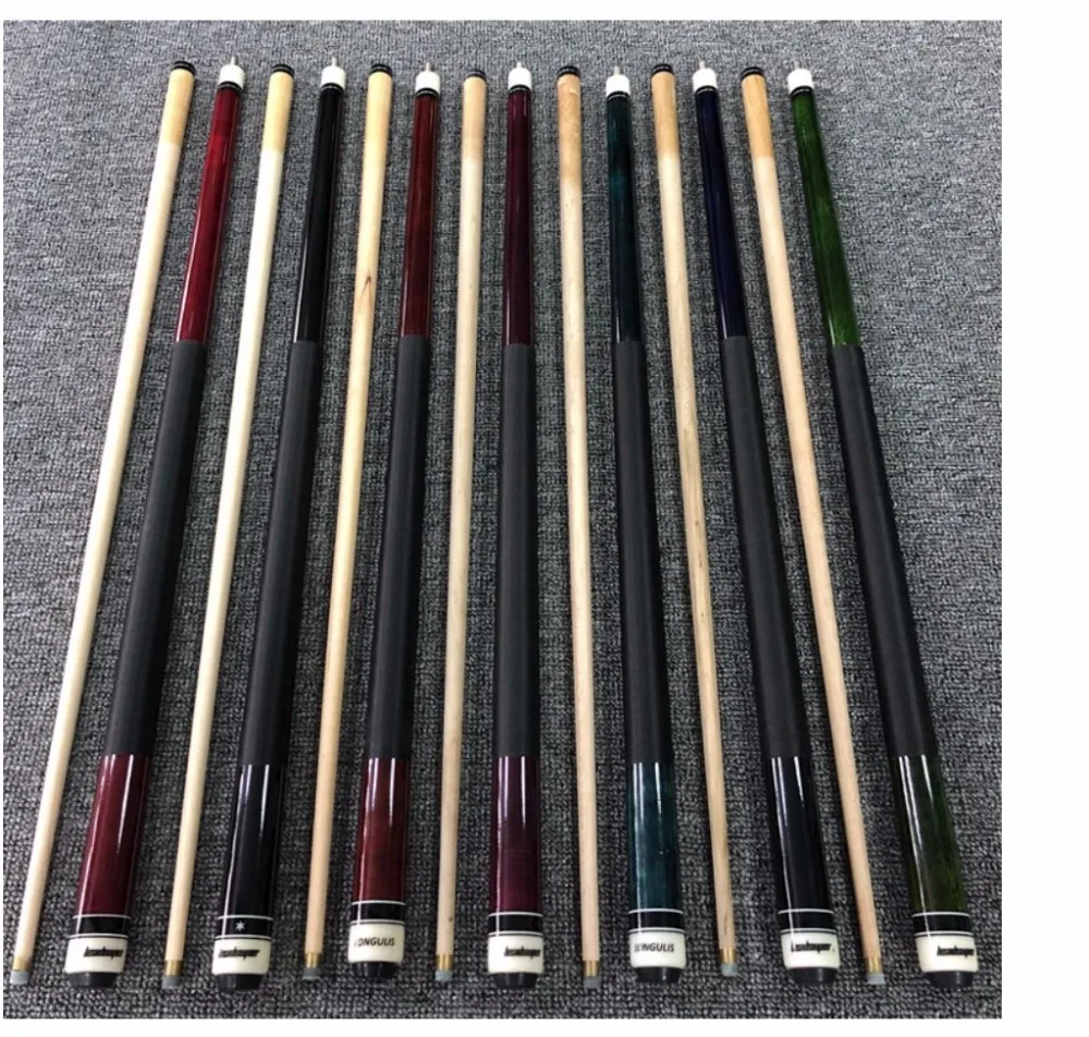 Новое поступление Снукер cue Stick 10 мм наконечник кожаная ручка льняная нить обертывание Китай