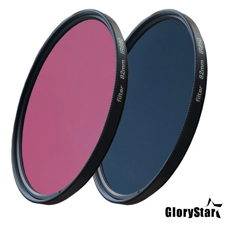 Инфракрасный ИК-фильтр GloryStar 52-82 мм Ir680 Ir720 Ir760 Ir850 Ir950 720 нм | Электроника