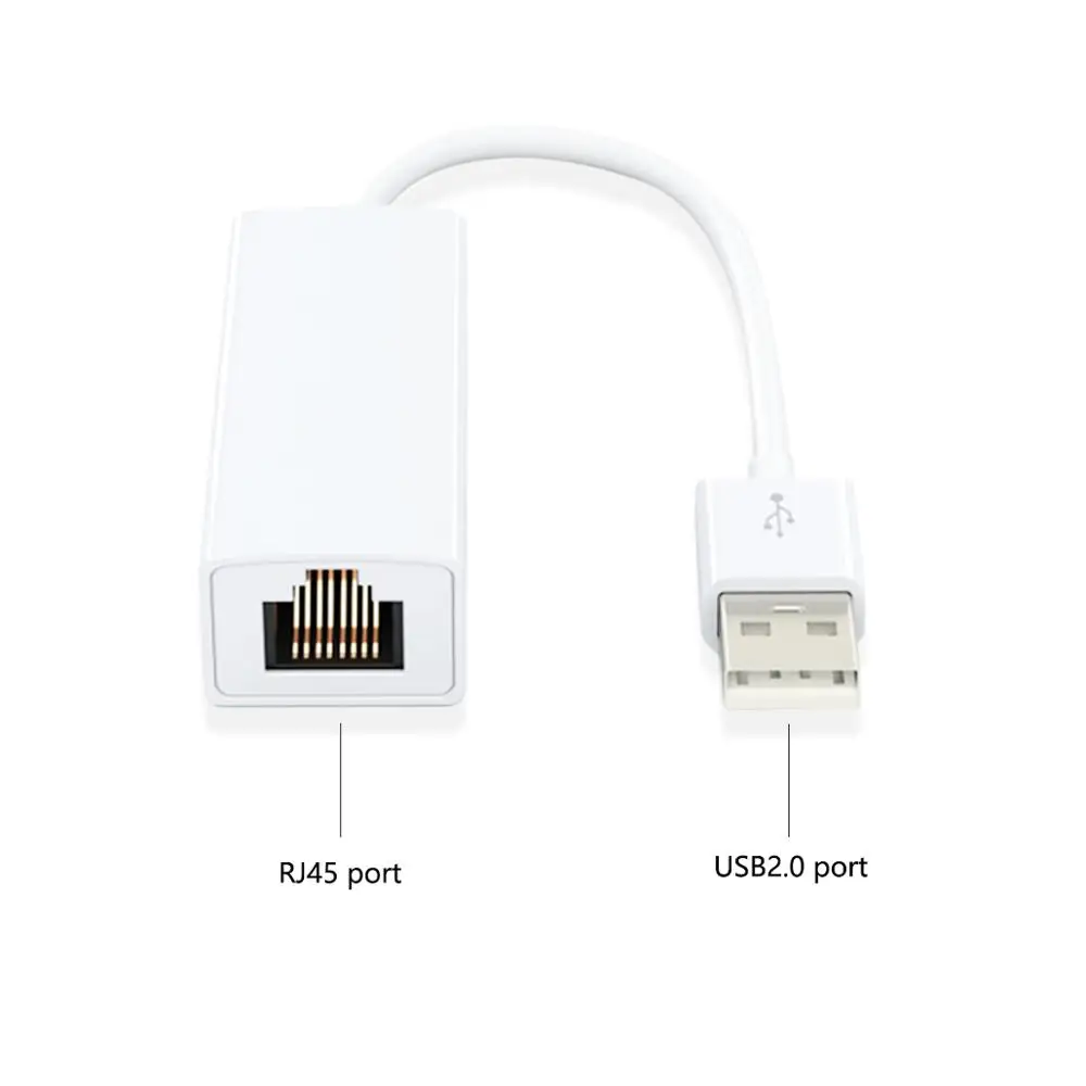 Ethernet-адаптер USB 2 0 на RJ45 сетевая карта для XiaoMi Box Mac OS планшетов LapPC коммутатор Ethernet