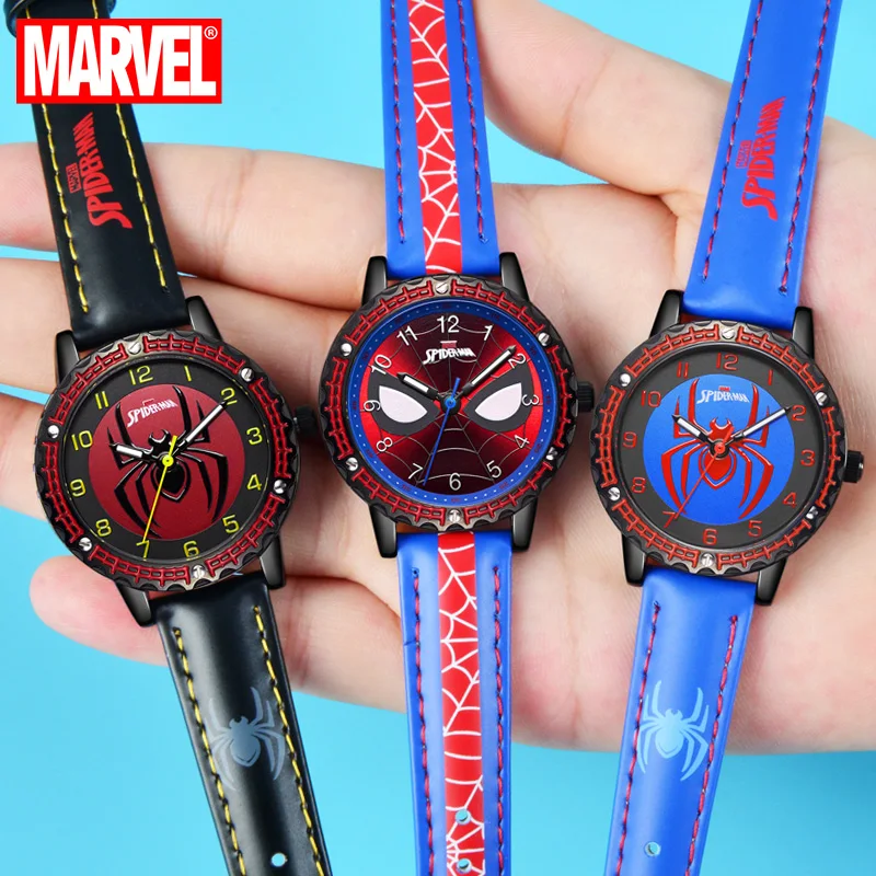 

2021 Disney Marvel Spider-Man Children's Smart Wrist Digital Waterproof Electronic Watch Children's Electronic Clock Girls