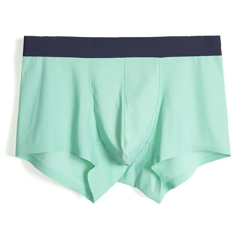 

Men's Underwear Thin Section Men's Seamless Quick-drying Ice Silk Underwear Trendy Men's Breathable Sexy Men's Boxer Briefs