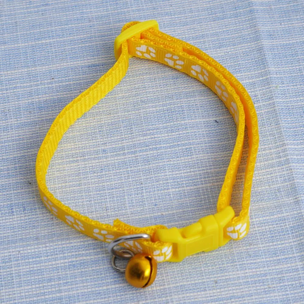 

Pet Cat Collar With Bell Breakaway Fashion Adjustable Kitten Cat Sequin Collar Neck Strap Cat Accessories Pet Supplies