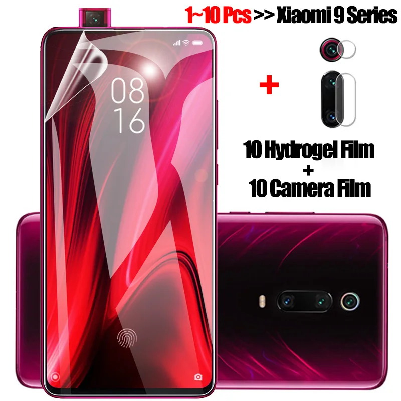 1 10 шт Гидрогелевая пленка для mi 9t xaomi 9 se мягкое защитное стекло t pro ми т телефон