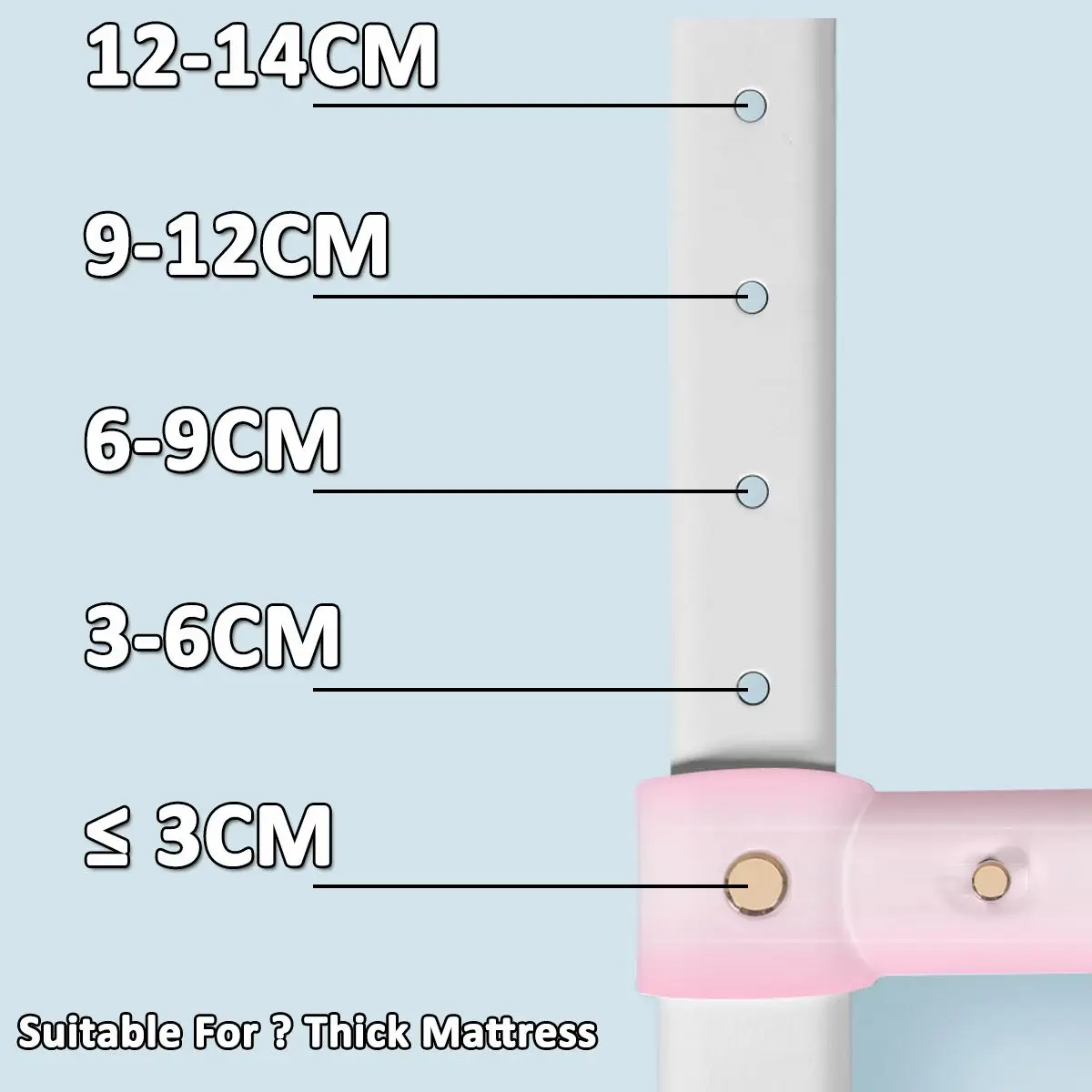 1,2 M/1,5 M/1,8 M/2 M Регулируемая Детская безопасность для детей преддошкольного возраста, Детская безопасность для сна