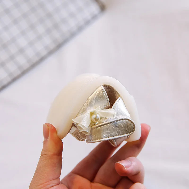 

11.5-13.5cm Brand Baby Girls Lace Ruffles Sandals,Little Princess Cute Pearls Dress Shoes For Summer Wedding Party,Infant Flats