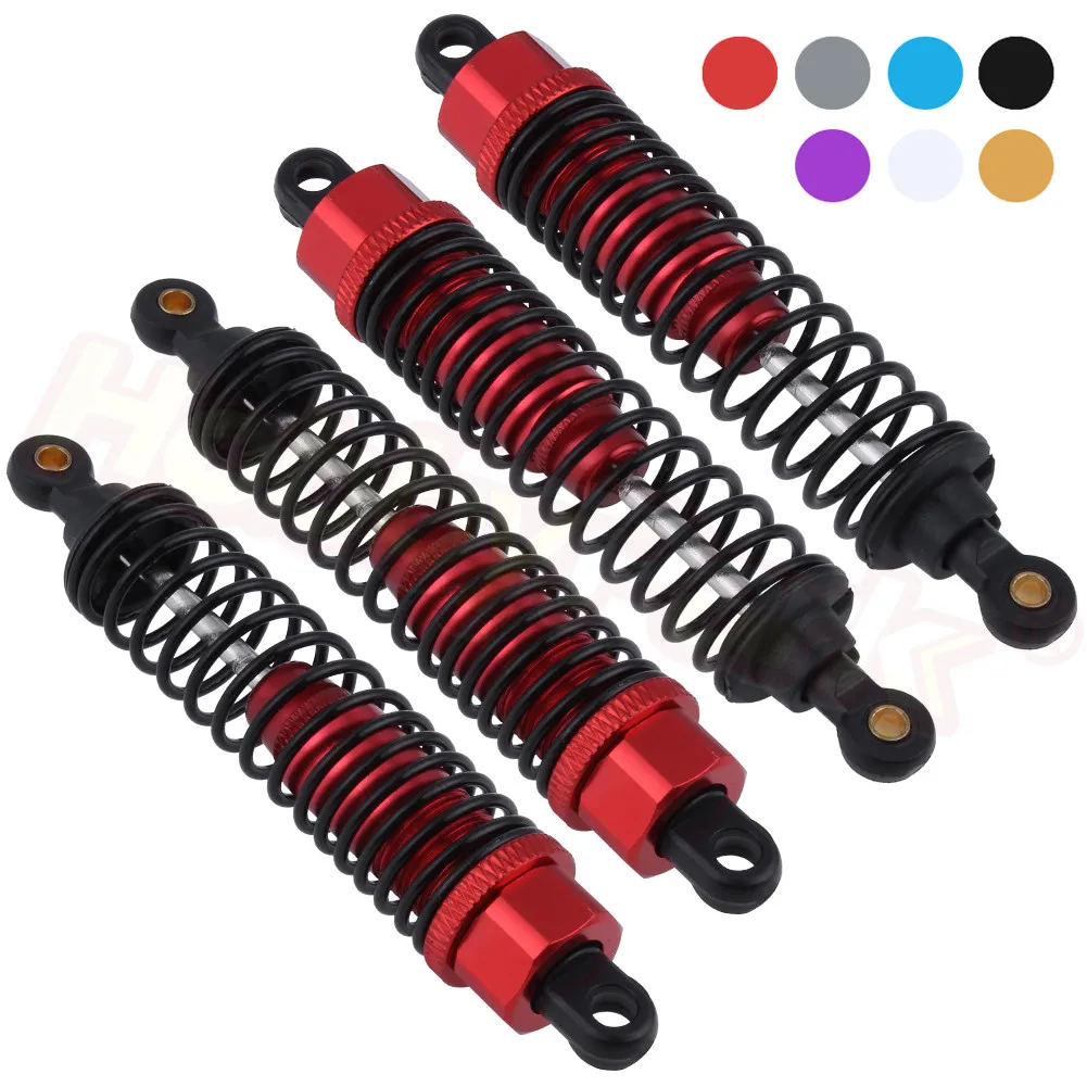 4 шт. 166004 106004 06038 алюминиевый амортизатор для Redcat Exceed RC HSP 1/10 весы Внедорожные багги