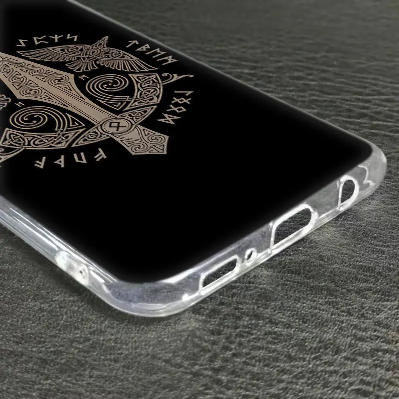 Мягкий силиконовый чехол Viking Vegvisir Odin Nordic для Samsung Galaxy A50 A70 A80 A40 A30 A20 A10 A20E A2 CORE A9 A8 A7 A6