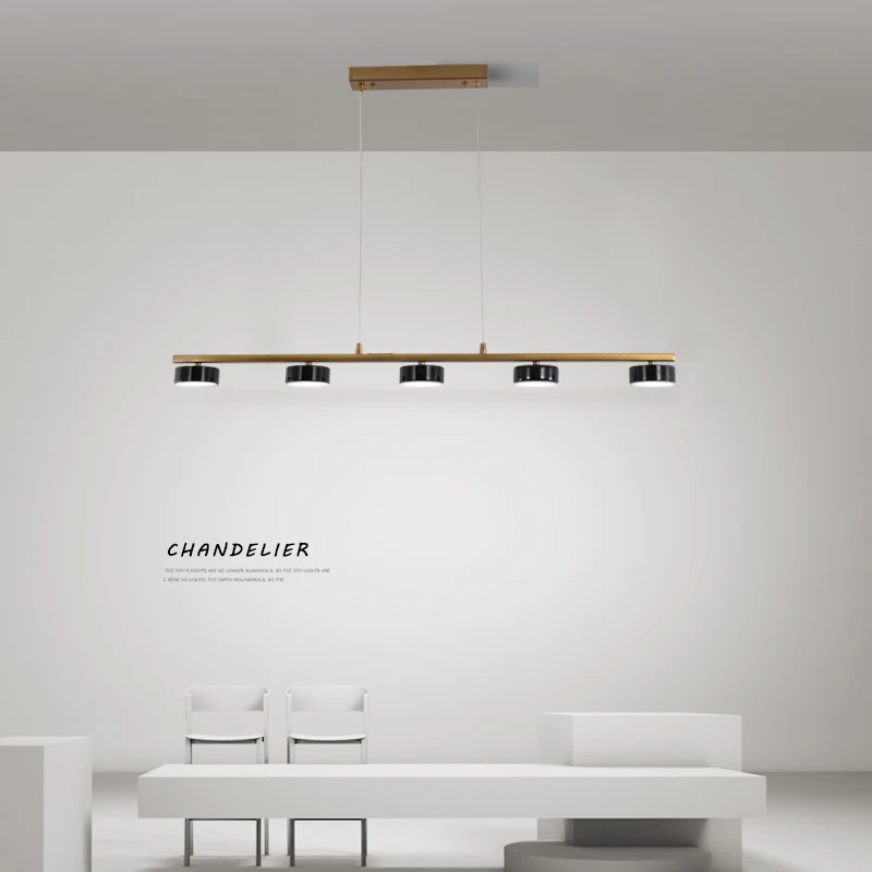 

Мраморная простая светодиодный ная Люстра для столовой, гостиной, бара, современный длинный подвесной светильник в скандинавском стиле, дл...