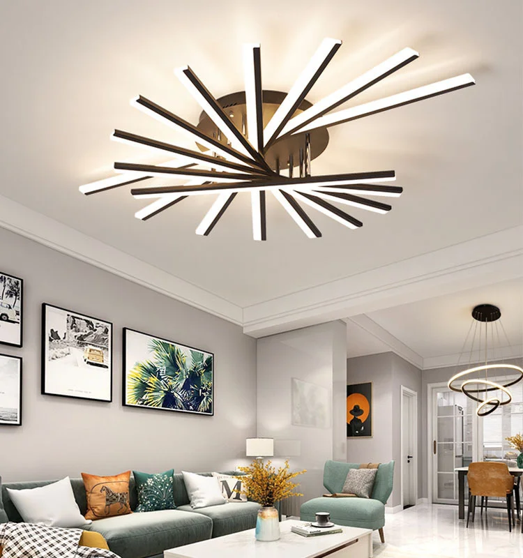 

Светодиодный светильник в скандинавском стиле, светодиодный потолочный светильник для гостиной, спальни, столовой