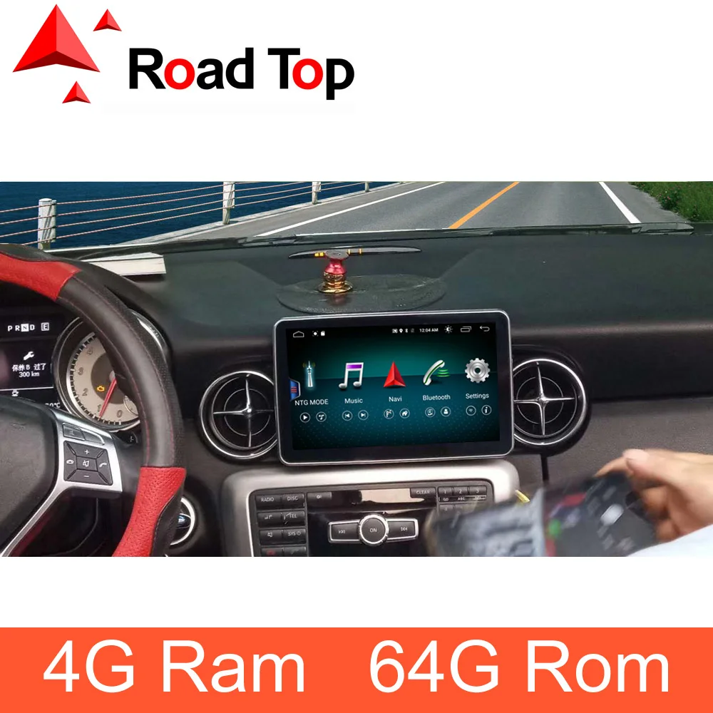 Новый UI 4G Ram 8 4 дюймов Android экран с gps навигация радио стерео Bluetooth для Mercedes Benz SLk