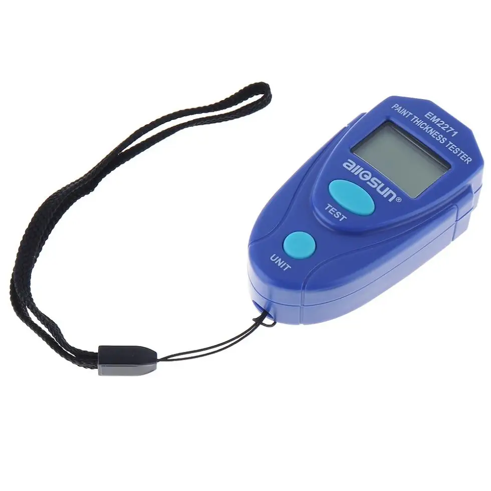 

EM2271 Mini Portable Handheld LCD Display Digital Coating Thickness Tester with String Support Unit Switching