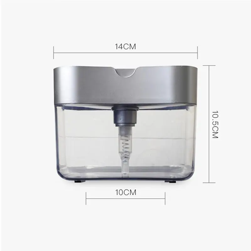 Диспенсер для мыла с губчатым держателем дозатор жидкости Ручной пресс предмет