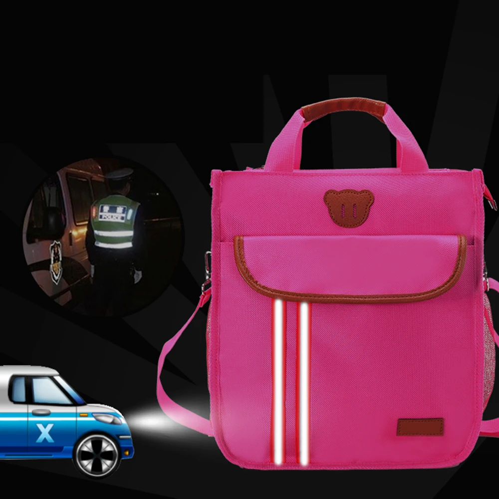 Модная нейлоновая сумка для книг для детей, водонепроницаемая, сумка через плечо, учебное пособие, одно плечо, школа.