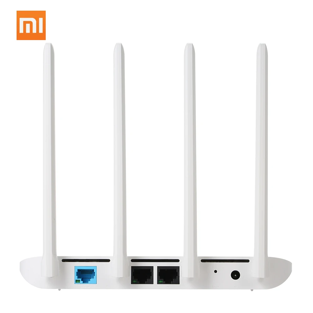 Wi-Fi-роутер Xiaomi Mi 4 2 ГГц/телефон 1167 Мбит/с 128 Мб антенны большой охват сквозь стену