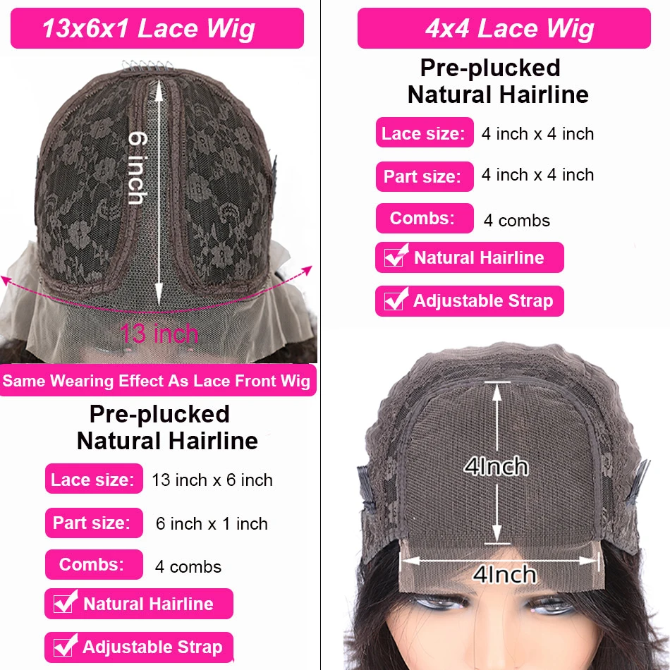 Парик BodyWave прозрачные парики из человеческих волос парик на сетке 4x4 28 30 дюймов с