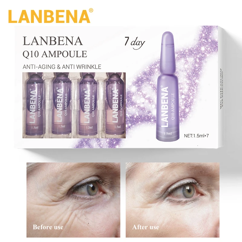 LANBENA против старения морщин ампулы уход за кожей с сывороткой лифтинг