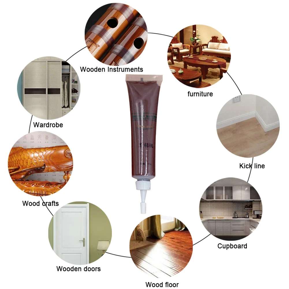 Деревянная мебель набор касания Маркер Крем Воск царапины Филлер ремонт