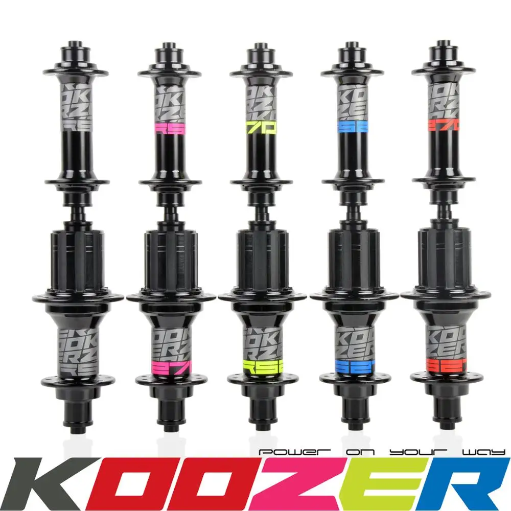 KOOZER RS270 ступицы для шоссейного велосипеда передняя Задняя Ступица 2/4 подшипники