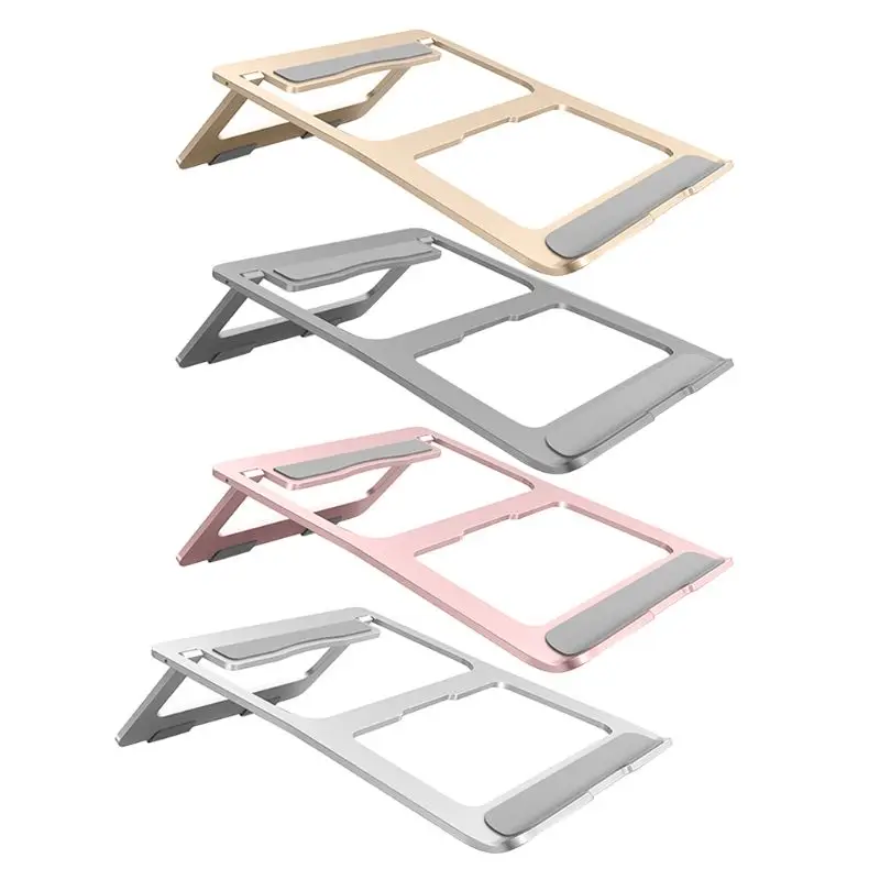 

Складная подставка для ноутбука, алюминиевый регулируемый держатель для ПК, компьютера, ноутбука
