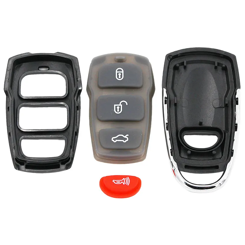 3 + 1/4 кнопка дистанционного ключа автомобиля чехол Корпус для Hyundai Elantra Sonata i10 Kia