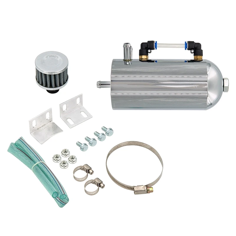 

500 мл масляный бак с двойным отверстием, Топливный Сепаратор, канистра, выпуск выхлопного масла, кувшин, универсальные аксессуары