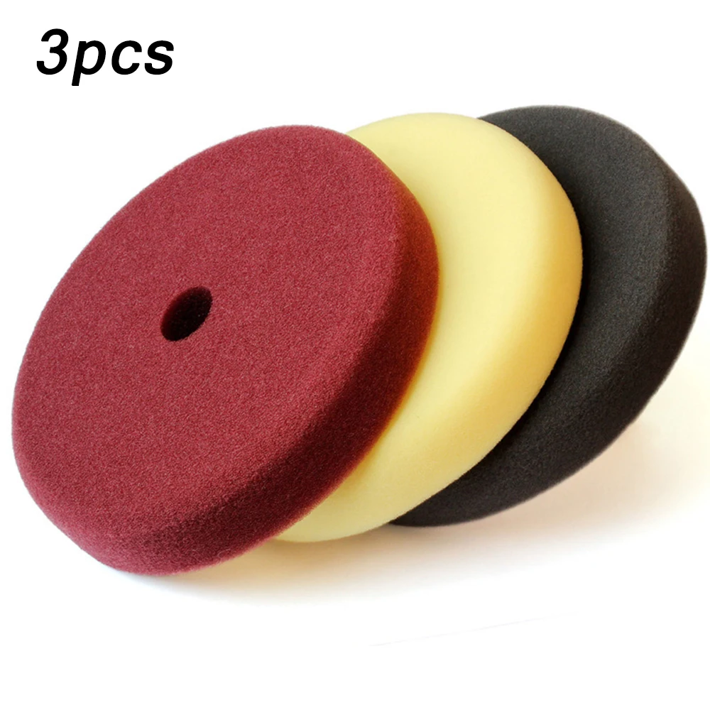 

Polishing Polishing Pad Sanding Sponge 3PCS Foam For Car Waxing Duable