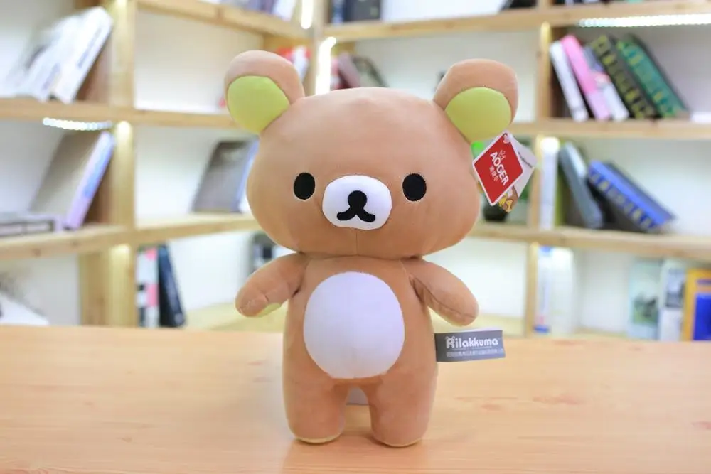 Игрушки для девочек Rilakkuma плюшевые игрушки японское аниме тедкрашенный медведь