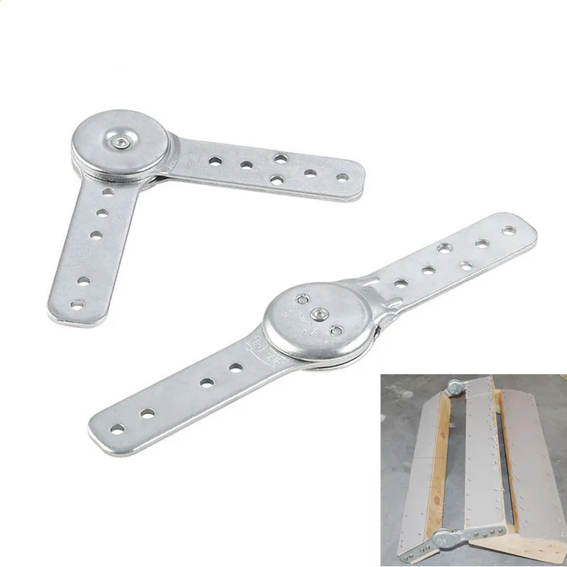 

2pcs Folding Sofa bed hinge mechanism 5-Position adjusting joint hinge for Couch Armrest, headrest, backrest Furniture hardware