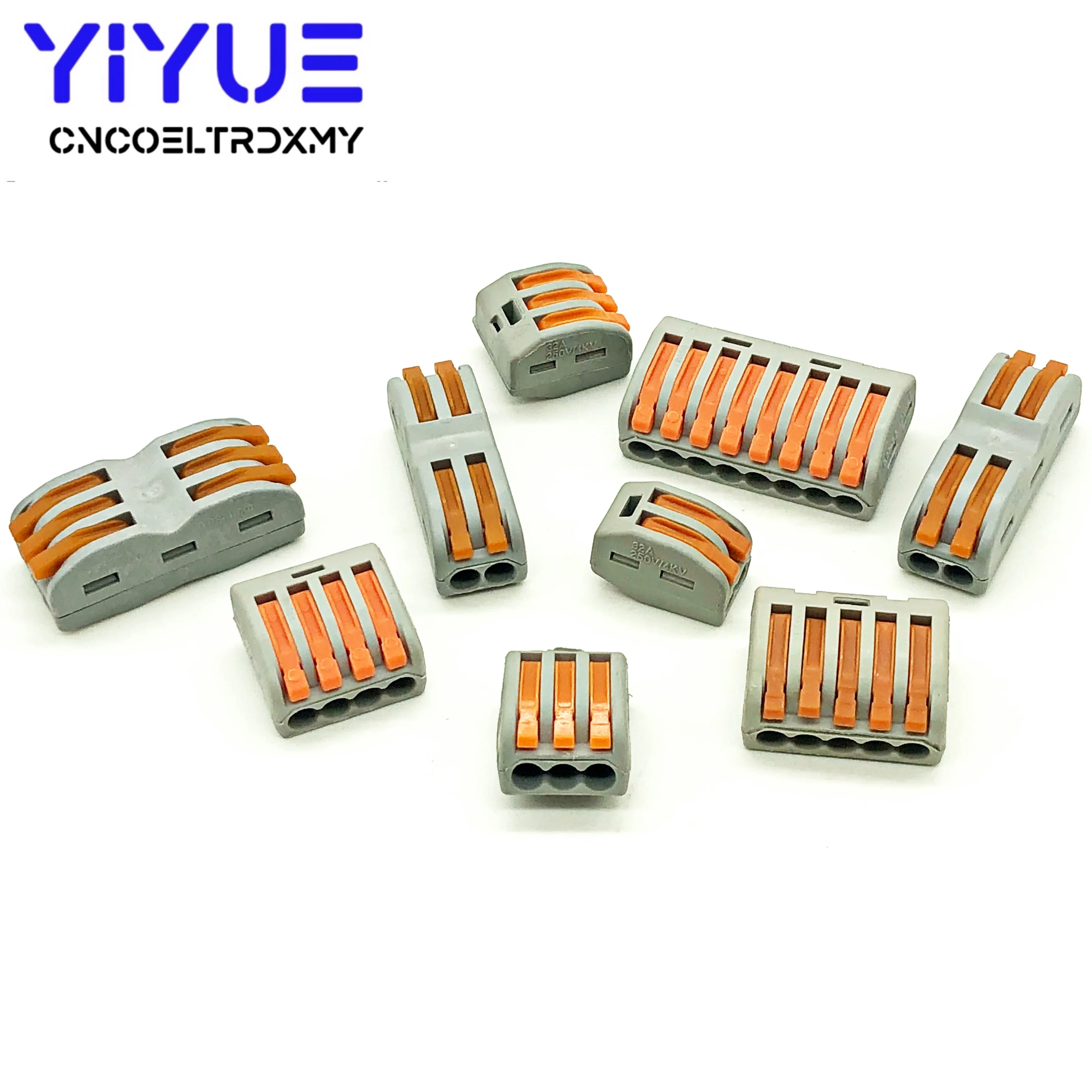 

Electrical Wiring Terminals Household Wire Connectors Conductor Terminals 222-412 413 415 SPL-2 3 Type Wiring Cable Connector