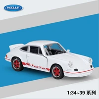 welly diecast model 136 scale 1973 carrera rs super racing toy car pull back educational collection for kids gift