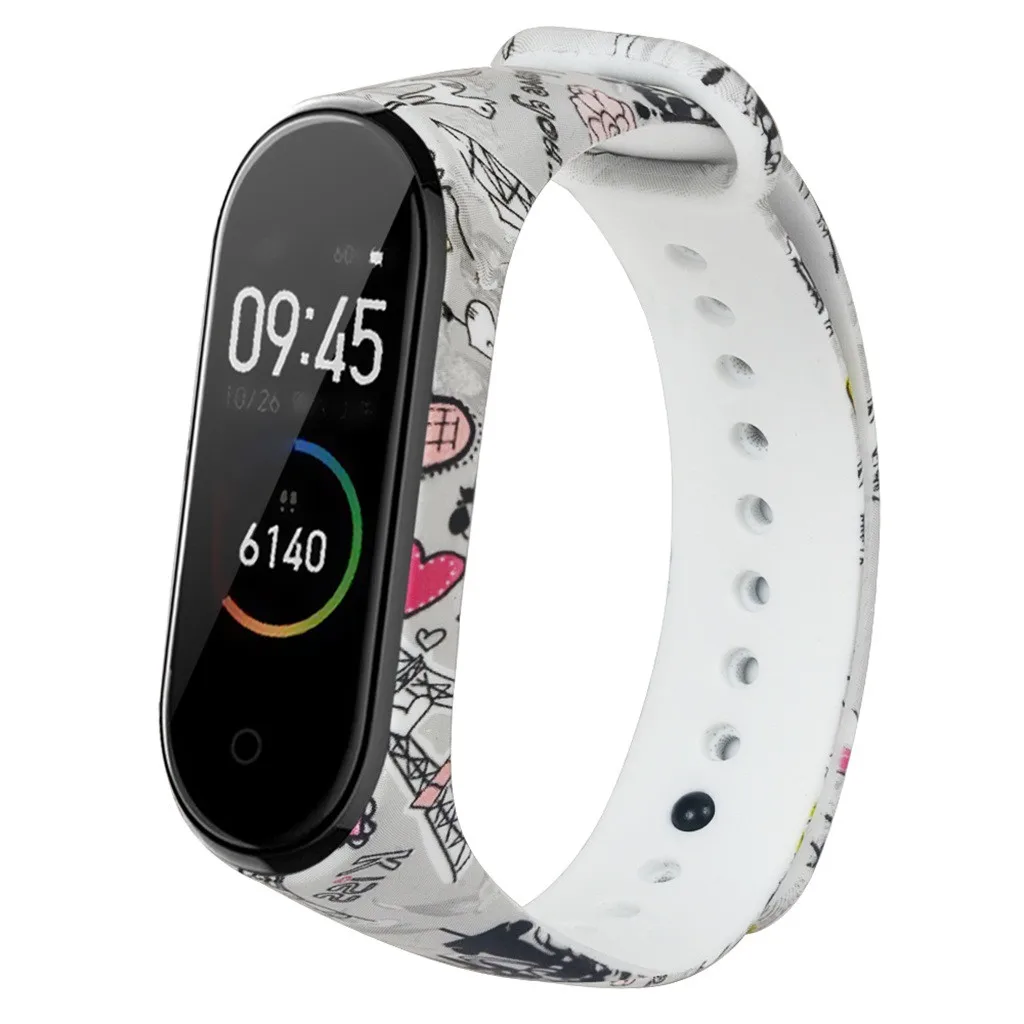 Ремешок сменный силиконовый для Xiaomi Mi Band 4|Смарт-аксессуары| |
