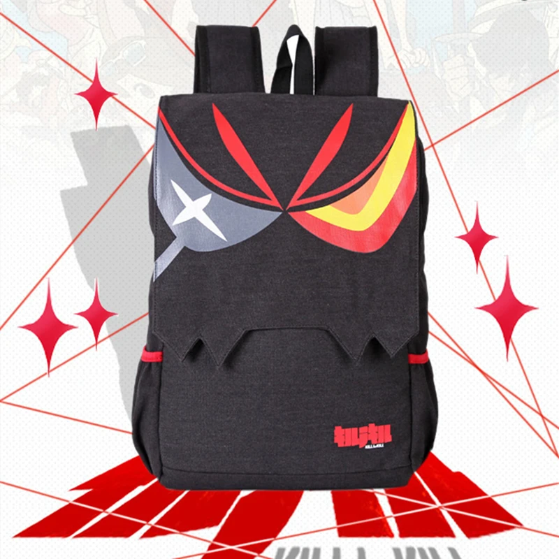 Рюкзак с героями мультфильмов манга KILL la черный вместительный рюкзак для мужчин